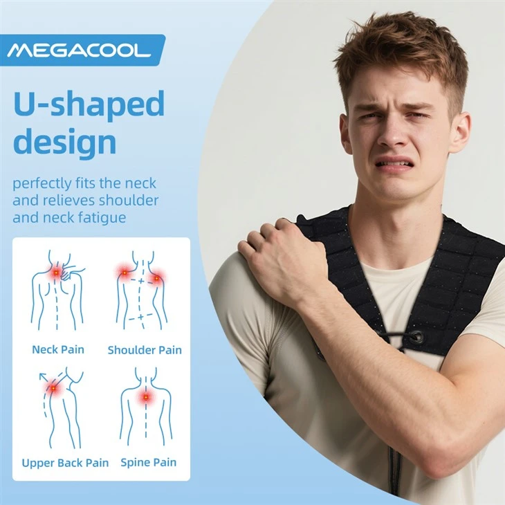 Reusable Shoulder Cold Therapy Wrap for Pain Relief Reusable Shoulder Cold Therapy Wrap for Pain Relief